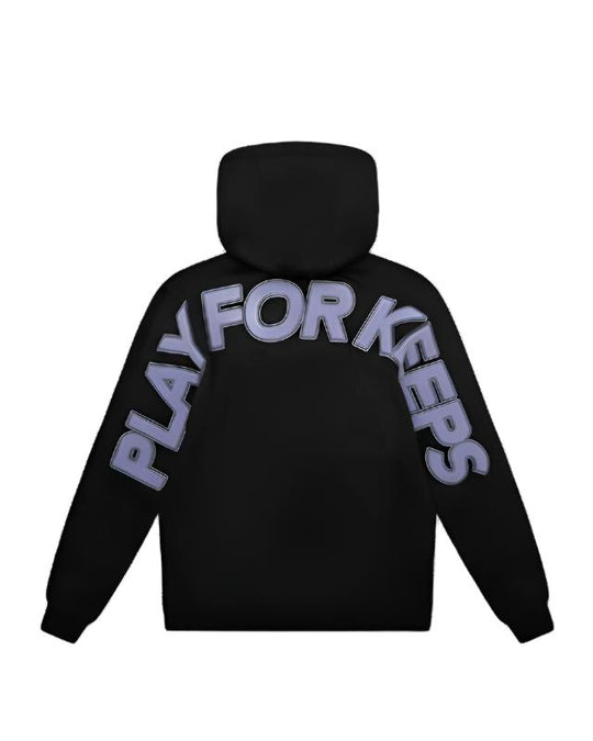 Geedup Play For Keeps Hoodie (Black/Lavender)