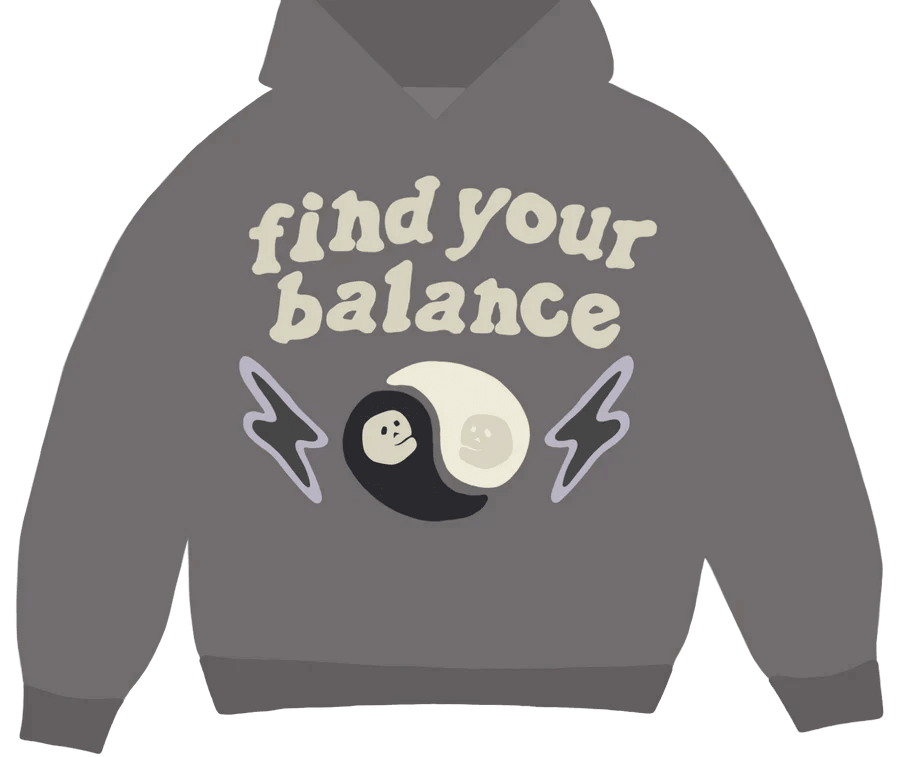 Broken Planet "Find Your Balance" Hoodie (Ash Grey) - COP IT AU