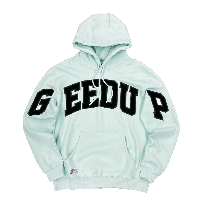 Geedup Team Logo Hoodie (Mint/Black) - COP IT AU