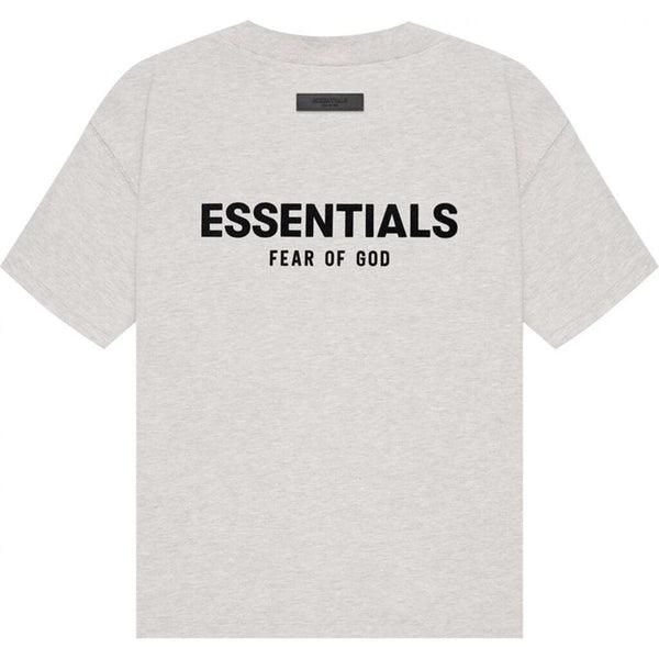 Fear of God: ESSENTIALS Logo Tee 'Light Oatmeal' (SS22) - COP IT AU