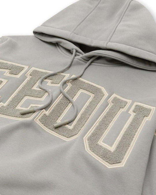 Geedup Team Logo Hoodie (Nardo Grey/Gold) - COP IT AU