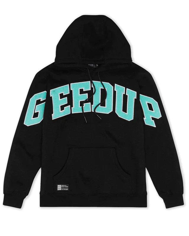 Geedup Team Logo Hoodie (Teal/Black) - COP IT AU